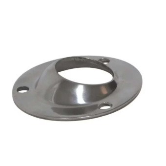 Lalizas AISI 316 Stainless Steel Round Handrail Bases 60°/90° for Ø22–25 mm Tube