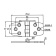 Allpa Stainless Steel Covered Hinge, 76x37x2mm
