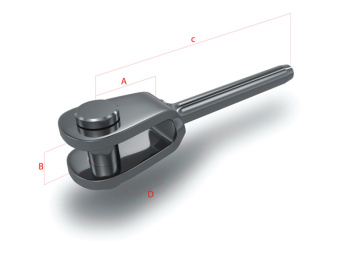 Fork Terminals OS SS AISI 316