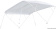 Osculati 46.914.01 - TESSILMARE Shade Master Fish White 140/160cm