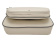 Hollex Seat Silver Star Cream/Grey With Grey Trim