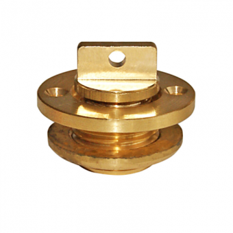 Olcese Ricci Brass Water Drain Socket 37 mm