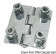 Osculati 38.821.02 - SS Rectangular Hinge 4 Bushing 51x45 mm