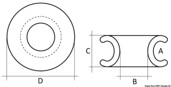 Osculati 39.818.07 - Ropeye Double TDP 14/12-16