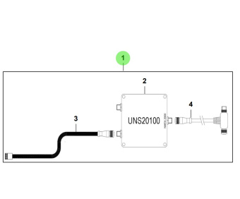 Bukh 00760-2H200 - NMEA 2000 Assembly for R210J and S270J Engines