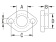 Ronstan PNP189 - Screw-On Bush 10.5mm IDx14mm Deep