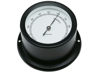 Autonautic H72N - Black Hygrometer 72mm