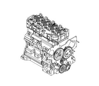 John Deere SE501071 - REMAN Complete Block Assembly