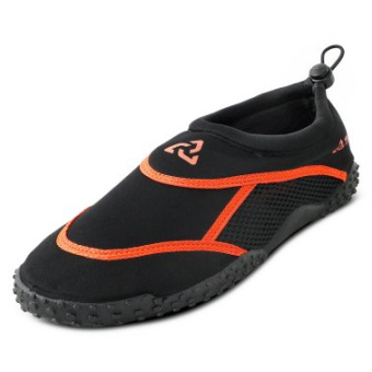 Plastimo P202617 - Typhoon UK8/EU42 Aquatic Shoe Adult Box of 6 Black/Solar