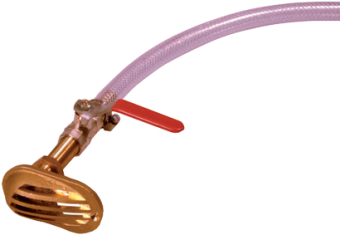Water Scoop Kit For Ø12mm Hose (Water Scoop, Ball Valve, Hose Connection & 1m Hose + Clamps)