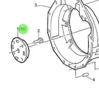 Nanni Diesel 970776650 - Damper Plate for Gearbox Flange