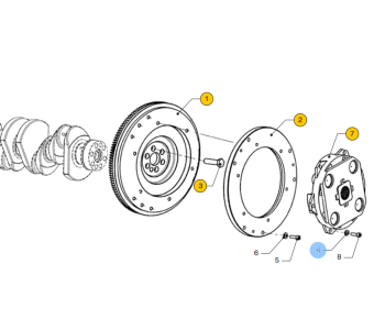 Vetus VFP01057 - Washer M8