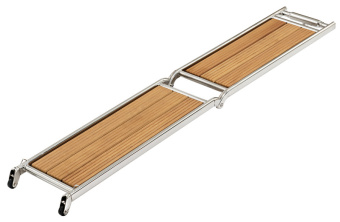 Osculati 42.643.02 - Foldable Gangway AISI316/Iroko 220 cm