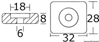 Osculati 43.292.03 - Magnesium Anode For Honda 8/10 HP