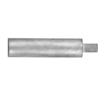 Tecnoseal Hyundai Seasall Zinc Pencil Anode Ø17x57 mm with M20x1.5 Brass Plug Options