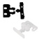 Nuova Rade 13872 - Door Fastener, Nylon Plastic, 22x32mm, White