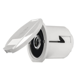 Plastimo 69151 - Water Outlet Elbow Connector White Round Flexible