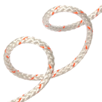 English Braids 18100100000 8-Strand Pre-Stretched 10 mm White