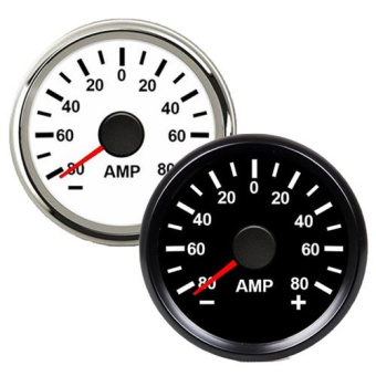 Hollex Ammeter 9-32V Black Including Shunt