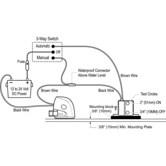 MZ Electronic Bilge Pump Control Panel