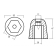 Tecnoseal Zinc Hexagonal Ogive For Vetus Bow Thruster