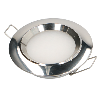 NauticLED BRAVA-24/316L - BRAVA24316L Brava 316 WH 2/20W 23-30V Ø70/Ø55x18 mm Downlight