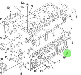 Nanni Diesel 970301901 - Engine Block Plug for Nanni Diesel Engines
