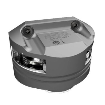 Lopolight 201-011DLXI-15M - Masthead Light 225° With Deck Lighting 3 NM Vertical Mount