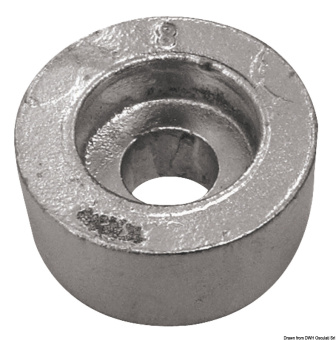 Suzuki 11130-94600 & Evinrude & OMC & Selva Magnesium Washer Anode 20x7 mm - Osculati 43.823.93