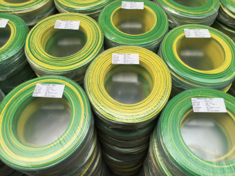 Earth Cable S07Z1-K Tinned Yellow/Green 6mm² Roll 100m