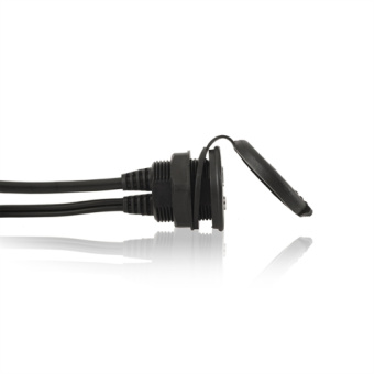 Fusion MS-CBUSB3.5 - USB+3.5mm AUX Flushmount