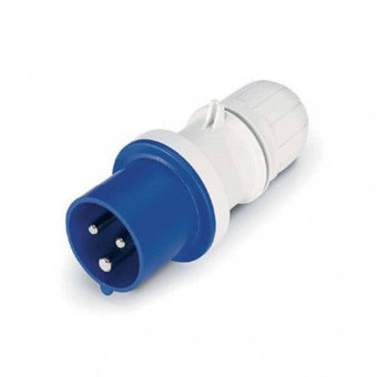 CEE Blue Plug IP67 3P-16A-230V