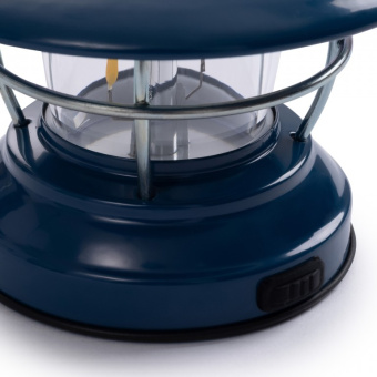 Barebones Mini Edison Lantern Ocean Bleu