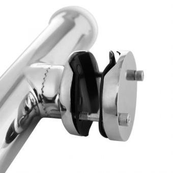 Stainless Steel Adjustable Rod Holder 42 mm Tube 25/38 mm