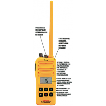 Portable VHF IC-GM1600E