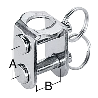 Harken 093 - U-Adapter Small Boat Stainless Steel 5mm