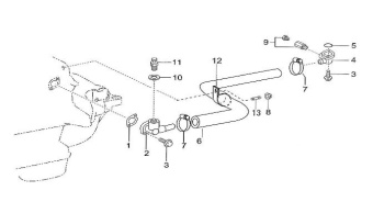 Nanni Diesel 970312270 - CLAMP for 4.380TDI