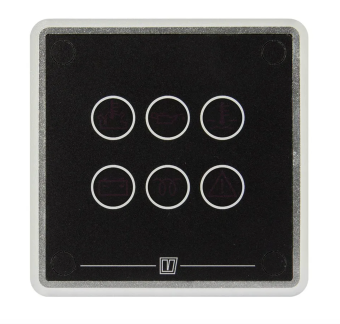 Vetus MPA1MB - Aluminium Monitoring Light Panel 12V, Black