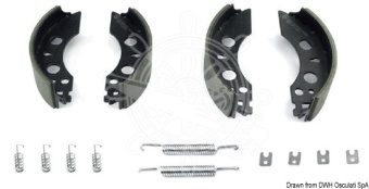 Osculati 02.035.12 - Brake kit for trailer Knott 203216-47 203x40