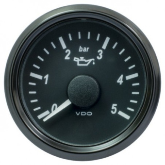 VDO A2C3833160025 - SingleViu 0248 Engine Oil Pressure 5Bar Black 52mm