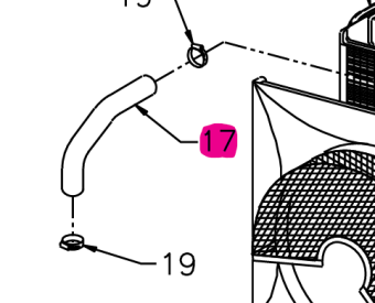 Northern Lights 145536870 - Hose, Radiator Inlet 