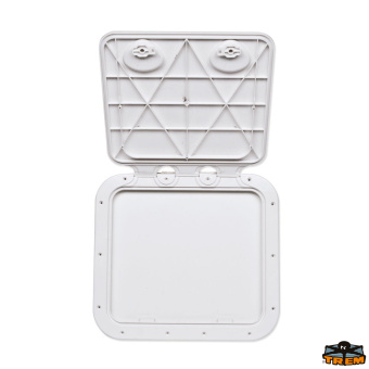 Trem L5346515G - ABS UV Resistant Inspection Hatch 463x517 mm Ice White Color