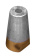 Tecnoseal Aluminium Radice Conical Prop Nut - Ø Shaft 30 mm