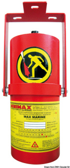 Osculati 31.606.00 - Max Marine 70 Aerosol Fire Suppression System