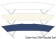 Osculati 46.914.02 - TESSILMARE Shade Master Fish White 160/180cm