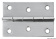 Osculati 38.822.04 - Mirror Polished Stainless Steel Rectangular Hinge 75x50 mm
