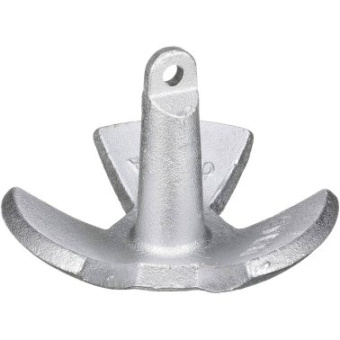 Attwood Cast Iron/Aluminium River Anchor – 8.15 kg