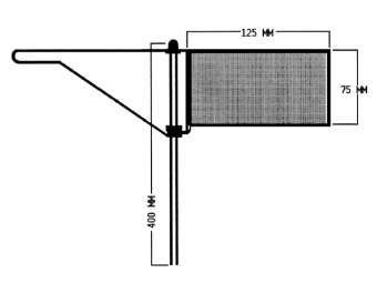 Talamex Standard Wind Indicator (for 10 units)