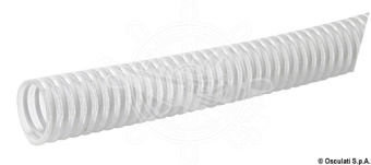 Osculati 18.006.20 - White PVC Spiral Reinforced Hose 26 mm (30 m)