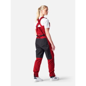 Henri Lloyd Women's Hi-Fit Coastal Overalls Size L Red